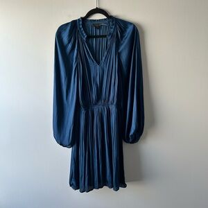 Current Air blue long sleeve dress